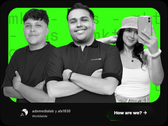 Equipo de Adx Media Lab, agencia de marketing digital en Cúcuta